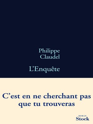 cover image of L'Enquête